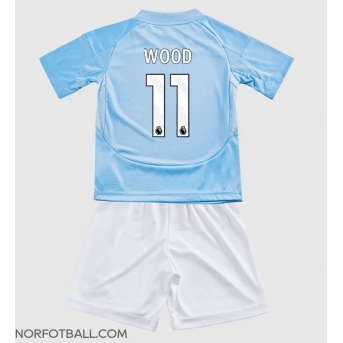 Billige Fotballdrakt Nottingham Forest Chris Wood #11 Replika Tredjedraktsett Barn 2024-25 Kortermet (med bukser)